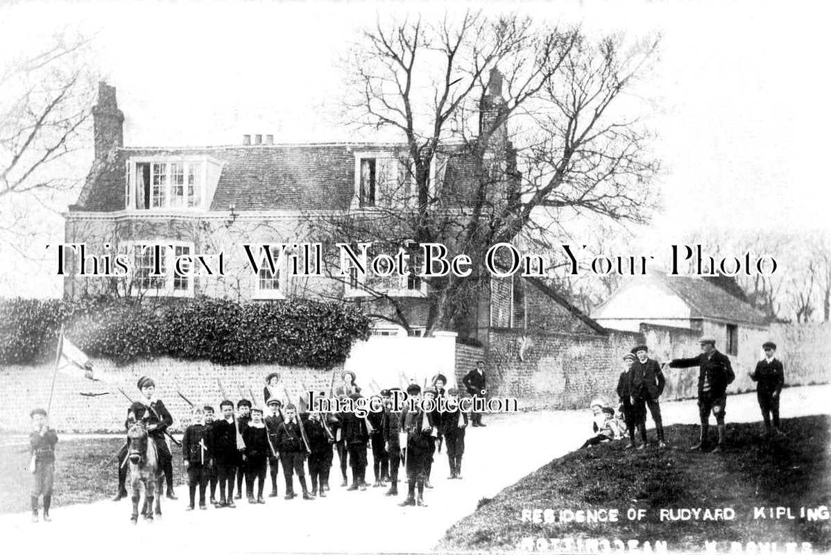 SX 4680 - Residence Of Rudyard Kipling, Rottingdean, Sussex