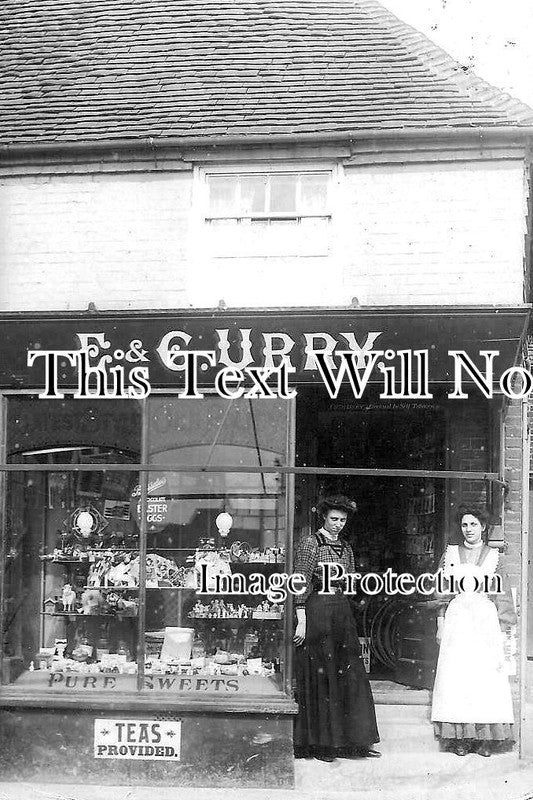 SX 4685 - E & G Urry Shop, Hellingley, Sussex c1908