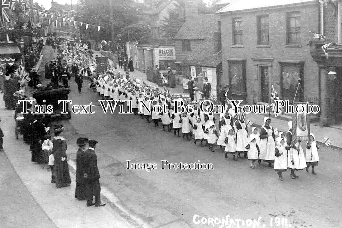 SX 4695 - Coronation Celebrations, East Grinstead, Sussex 1911