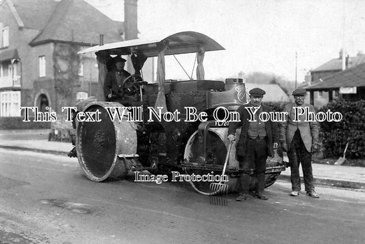 SX 474 - F W Spry, Motor Steam Roller, Littlehampton, Sussex