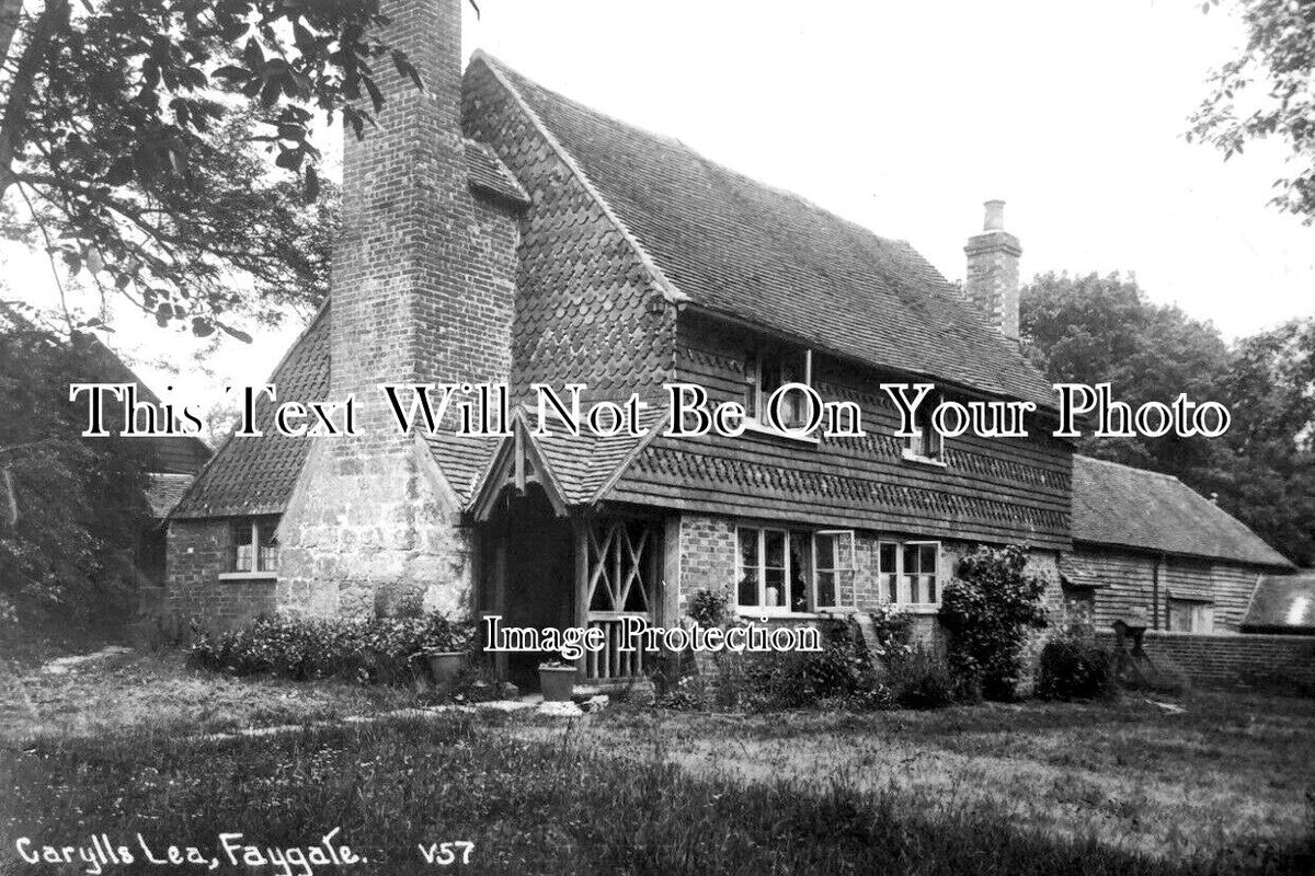 SX 4746 - Carylls Lea, Faygate, Sussex c1923