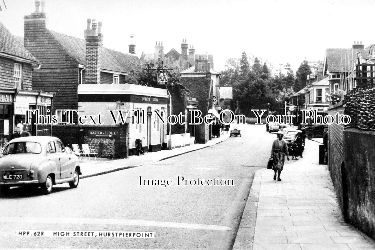 SX 4768 - High Street, Hurstpierpoint, Sussex c1960