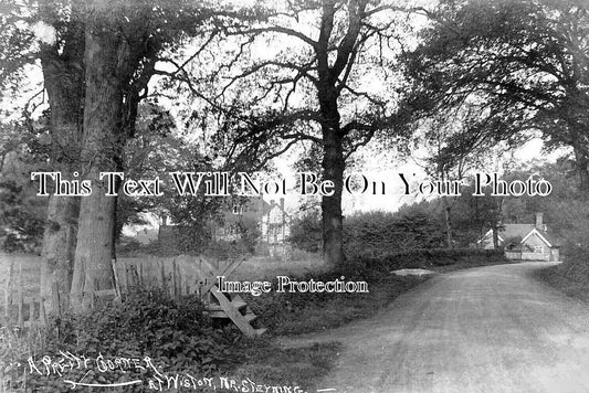 SX 4792 - Wiston Near Steyning, Sussex c1911