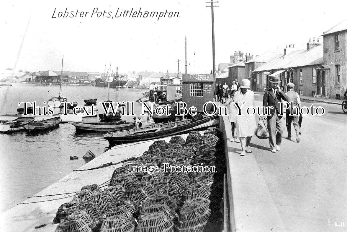 SX 4798 - Lobster Pots, Littlehampton, Sussex