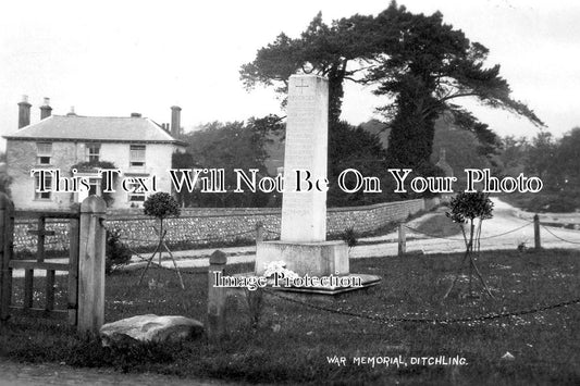 SX 4820 - Ditchling War Memorial, Sussex c1932