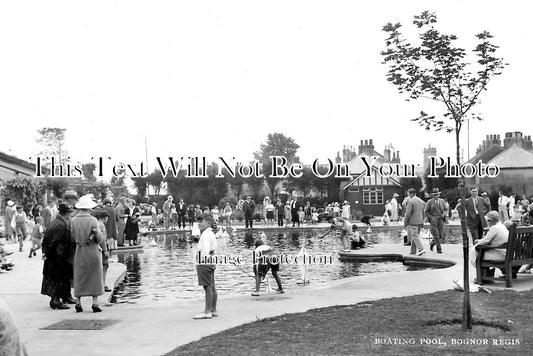 SX 4844 - Boating Pool, Bognor Regis, Sussex