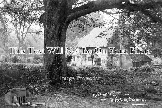 SX 4845 - Cottage At Wiston, Steyning, Sussex c1911