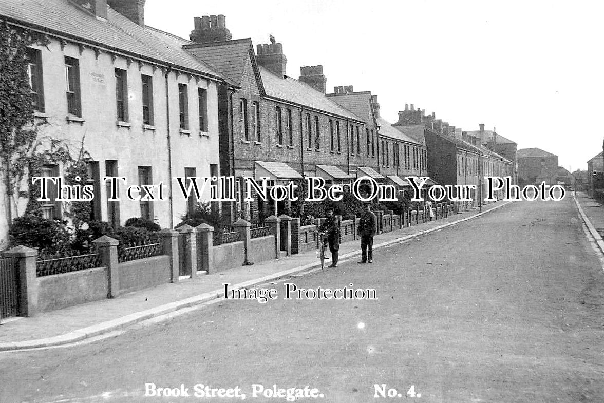 SX 4849 - Brook Street, Polegate, Sussex c1921