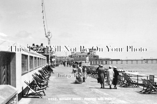 SX 4889 - Bognor Regis Parade & Pier, Sussex