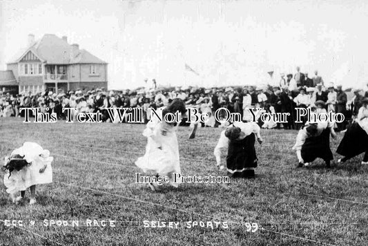 SX 490 - The Egg & Spoon Race, Selsey Sports Day, Sussex