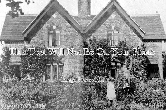 SX 493 - Winton's Row, Peasmarsh, Sussex c1916