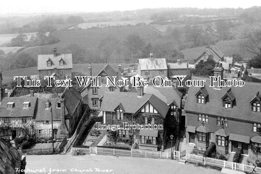 SX 4940 - Ticehurst From Church Tower, Sussex