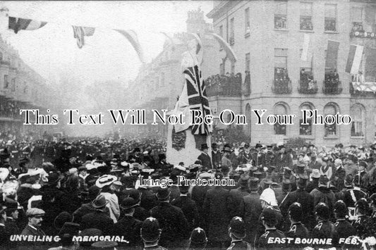 SX 495 - Memorial Unveiling, Eastbourne, Sussex c1906