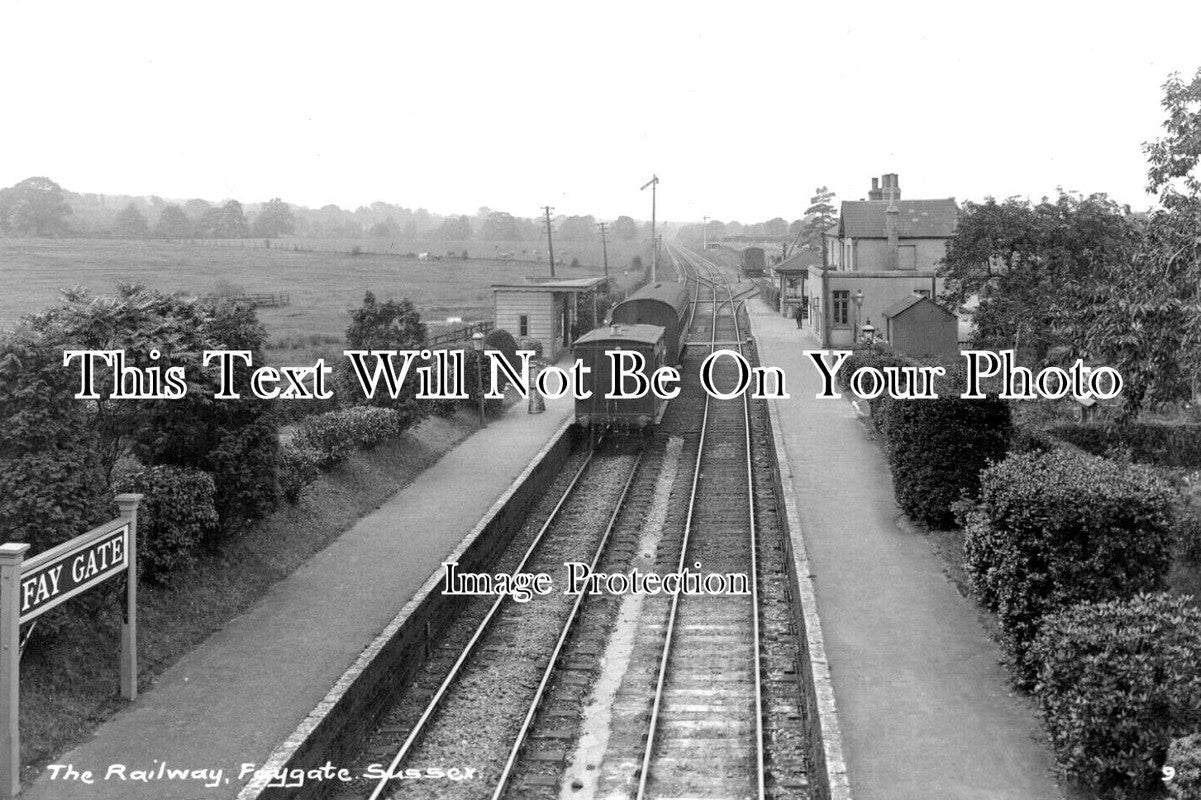 SX 4990 - Fay Gate Railway Station, Sussex