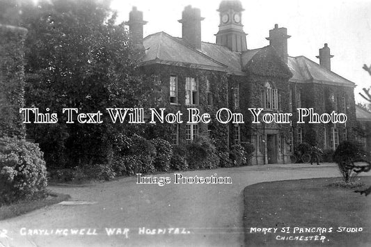 SX 5006 - Graylingwell War Hospital Near Chichester, Sussex c1917