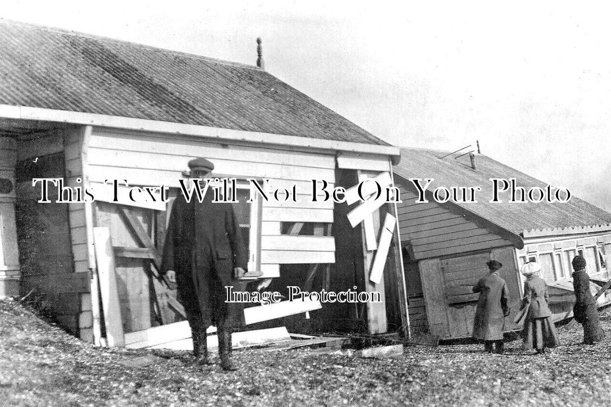 SX 5043 - Storm Damage, Shoreham, Sussex c1917