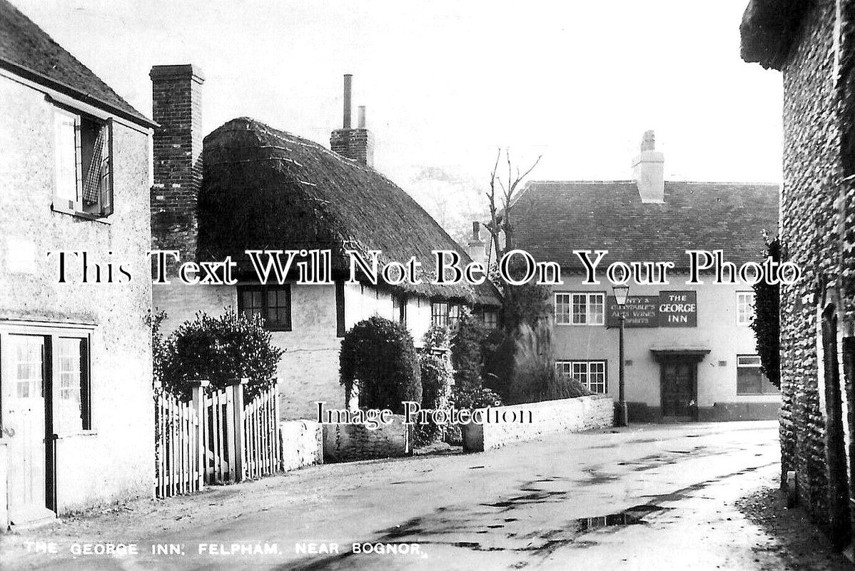 SX 5048 - The George Inn Pub, Felpham, Bognor, Sussex c1931