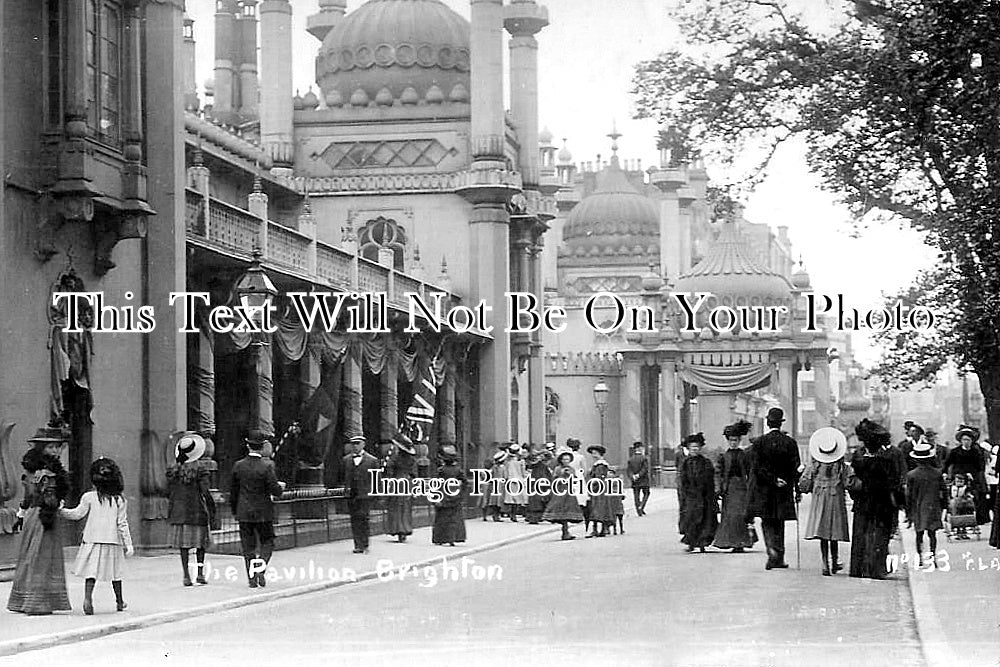 SX 5060 - The Pavilion, Brighton, Sussex c1912