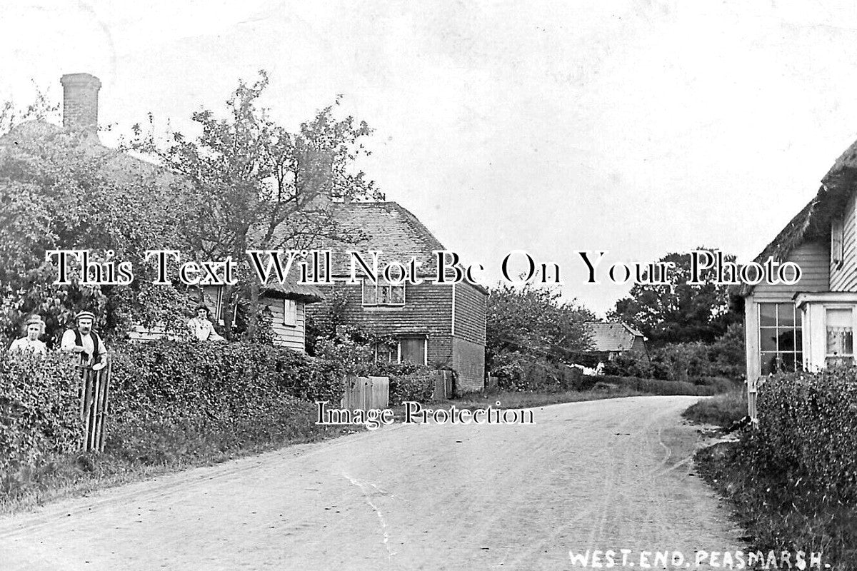 SX 5112 - West End, Peasmarsh, Sussex c1907