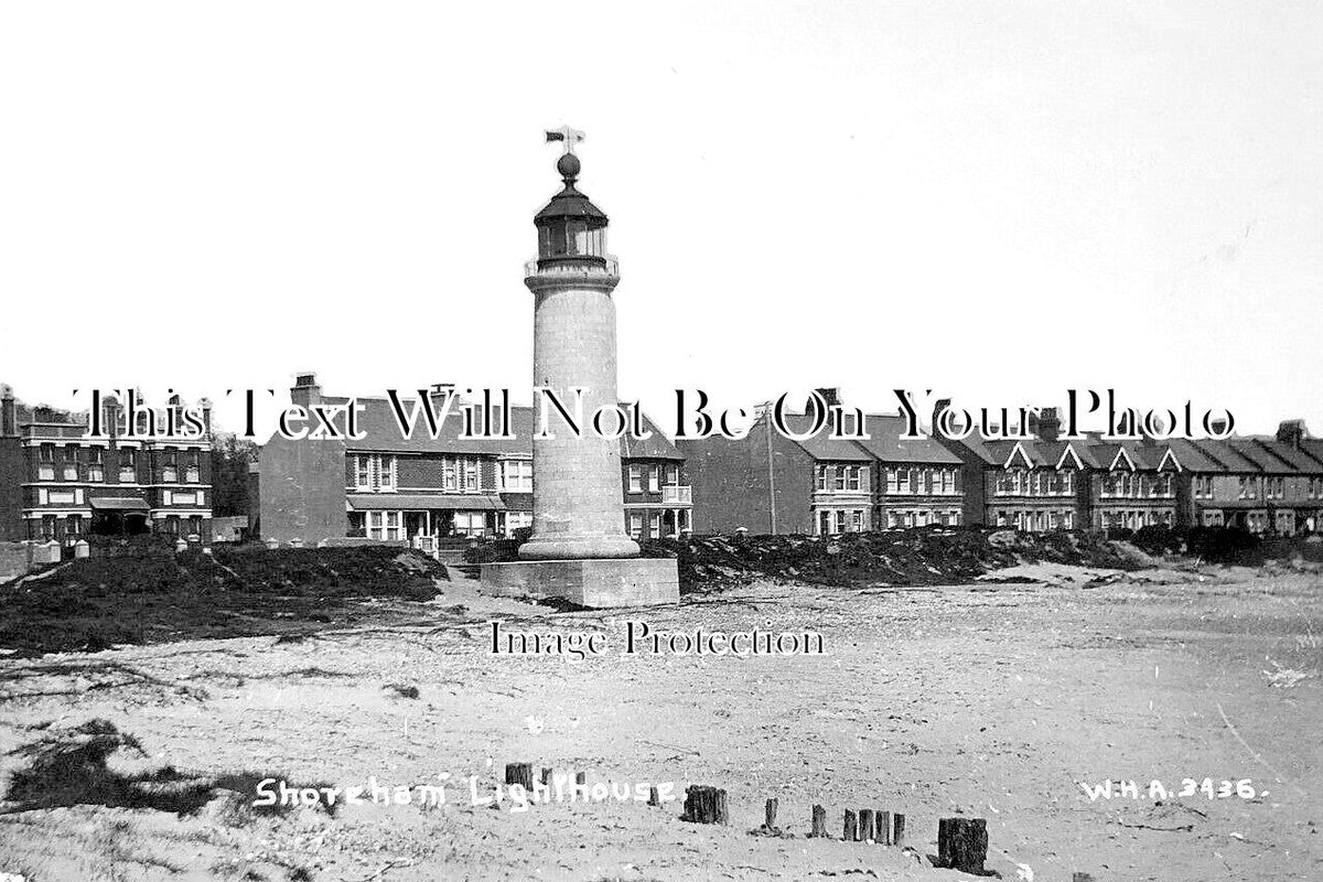 SX 5122 - Shoreham Lighthouse, Sussex c1914