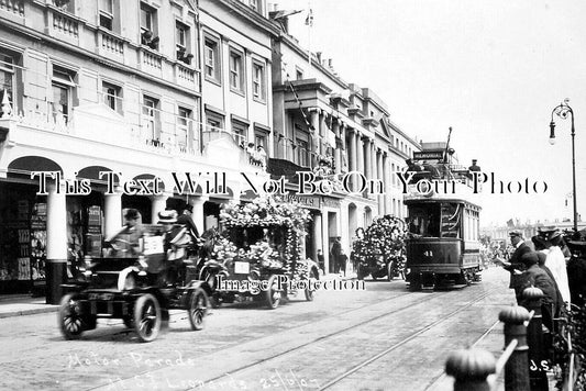 SX 5127 - Motor Parade, St Leonards On Sea, Sussex 1907