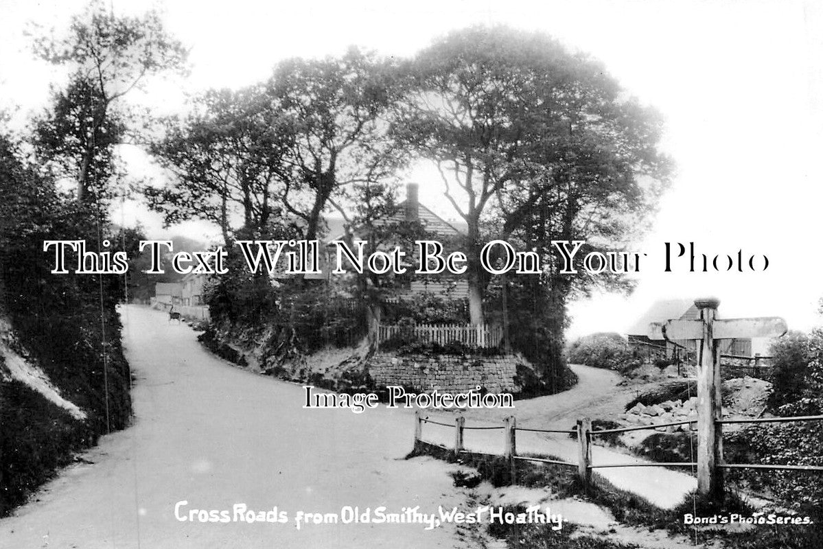SX 5138 - Cross Roads From Old Smithy, West Hoathly, Sussex