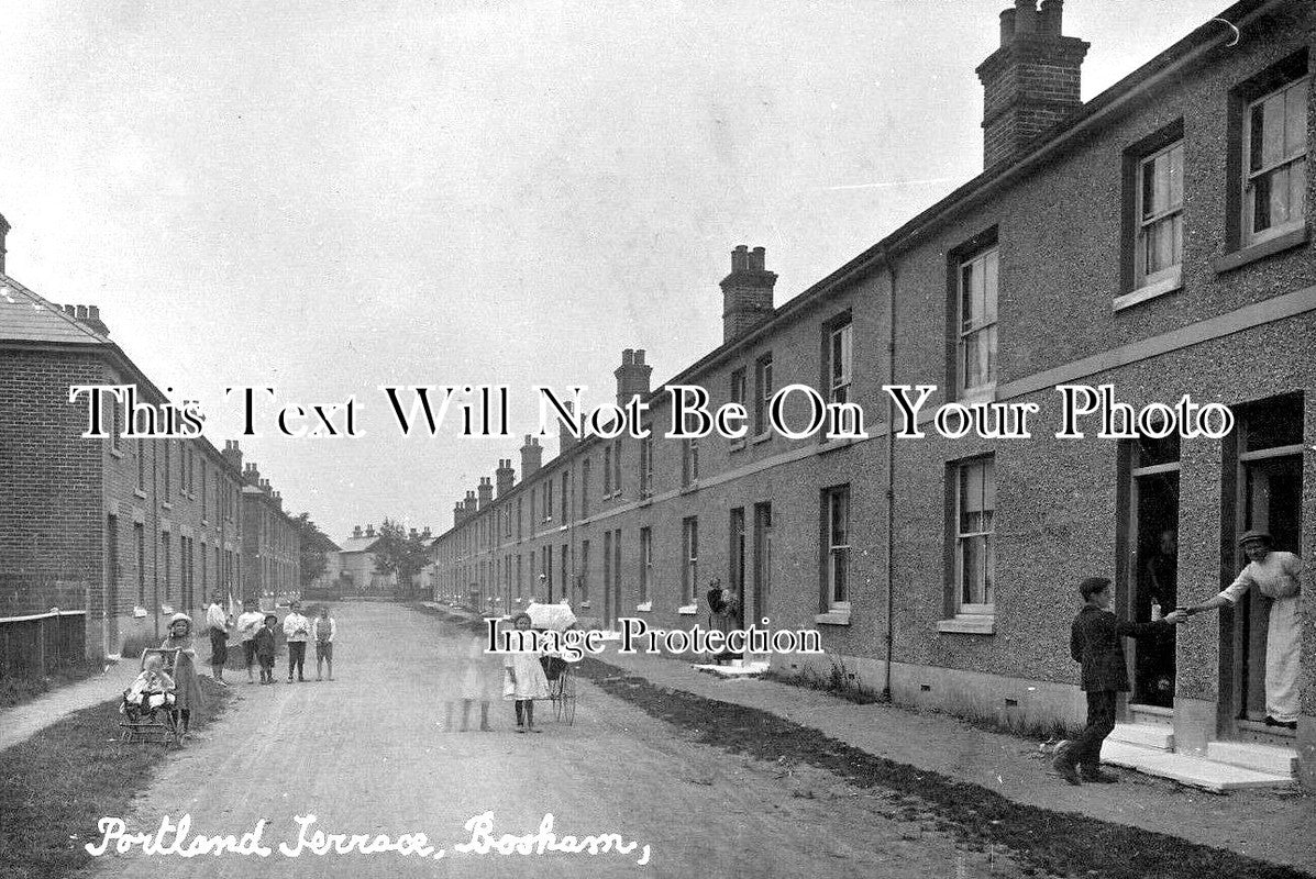 SX 5142 - Portland Terrace, Bosham, Sussex c1913