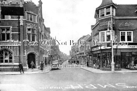 SX 5182 - West Street, Horsham, Sussex c1930