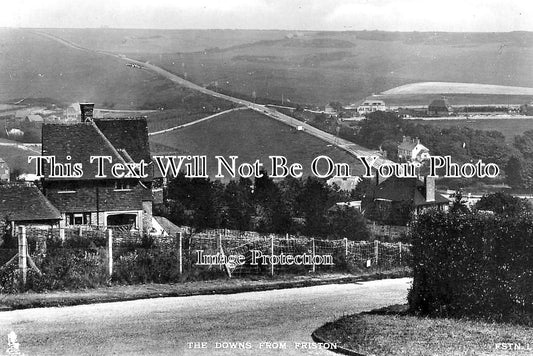 SX 5183 - The Downs From Friston, Sussex