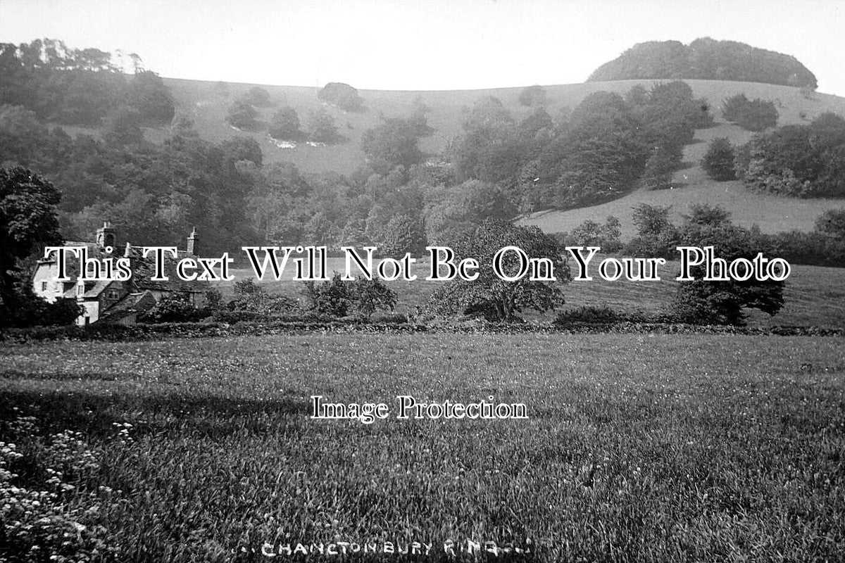 SX 5185 - Chanctonbury Ring, Sussex c1913