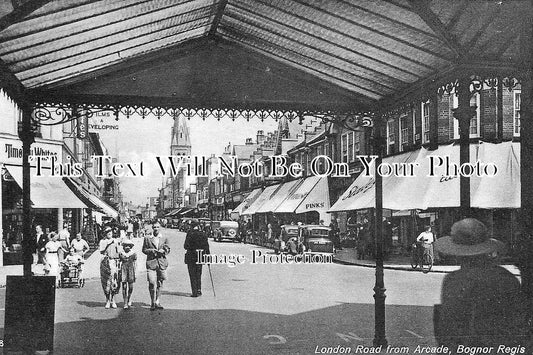 SX 52 - London Road From Arcade, Bognor Regis, Sussex