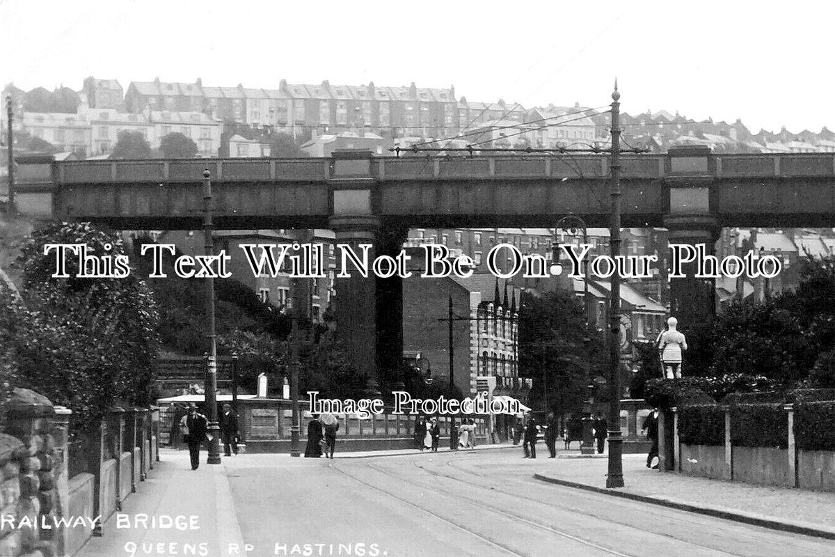 SX 5219 - Railway Bridge, Queens Road, Hastings, Sussex