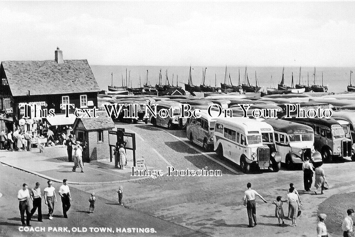 SX 5224 - Coach Park, Old Town, Hastings, Sussex