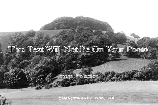 SX 5256 - Chanctonbury Ring, Sussex c1929