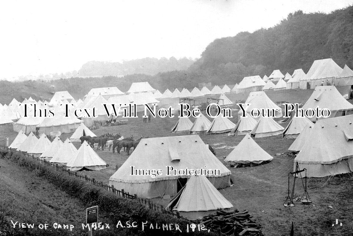 SX 5272 - Middlesex ASC Military Camp, Falmer, Brighton, Sussex