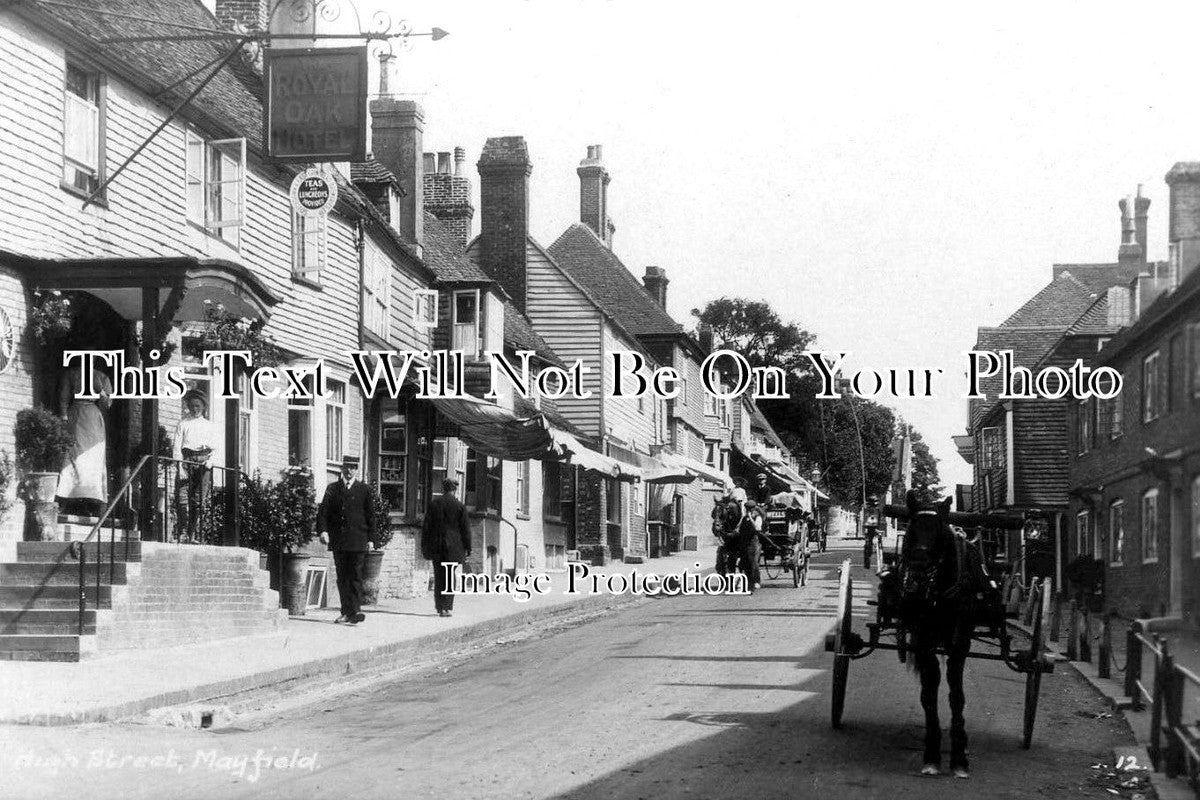 SX 5283 - The Royal Oak Hotel, High Street, Mayfield, Sussex