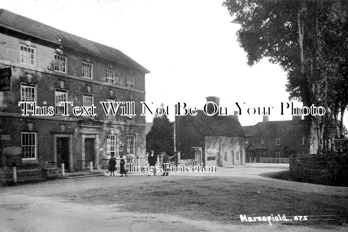 SX 5294 - The Chequers Hotel, Maresfield, Sussex c1917