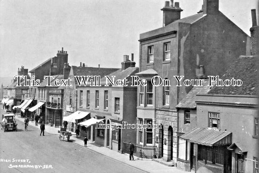 SX 5297 - High Street, Shoreham By Sea, Sussex c1915