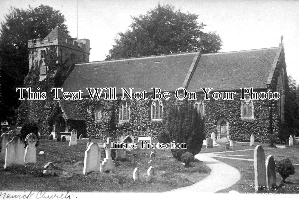 SX 5372 - Newick Church, Sussex c1924