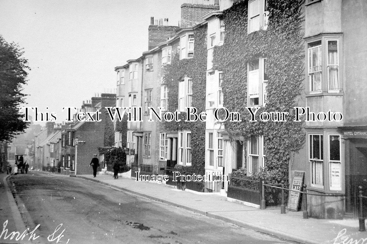 SX 539 - North Street, Lewes, Sussex c1910