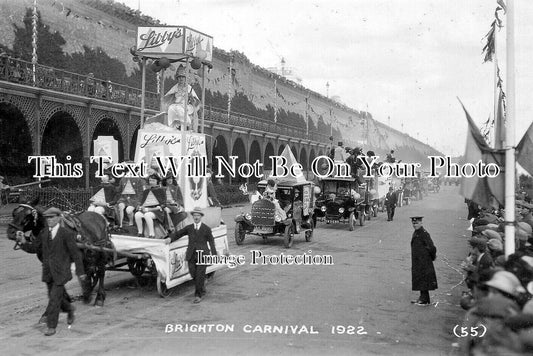 SX 5417 - Brighton Carnival, Sussex 1922