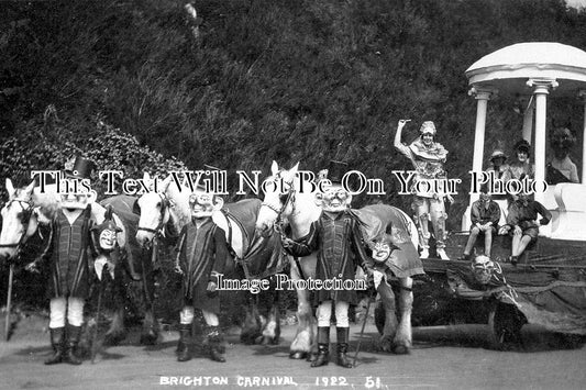 SX 5419 - Brighton Carnival, Sussex 1922