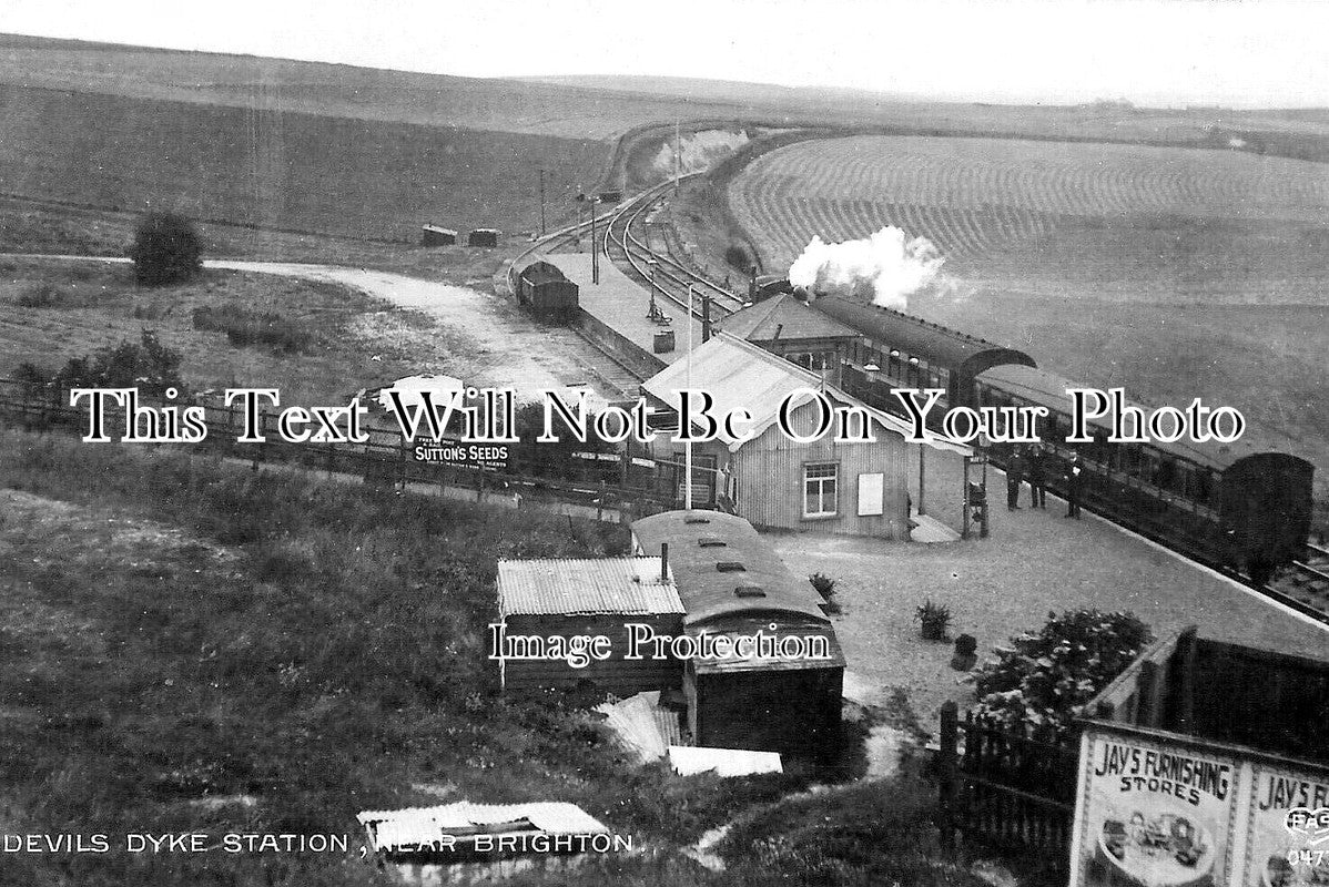 SX 5441 - Devils Dyke Railway Station Near Brighton, Sussex