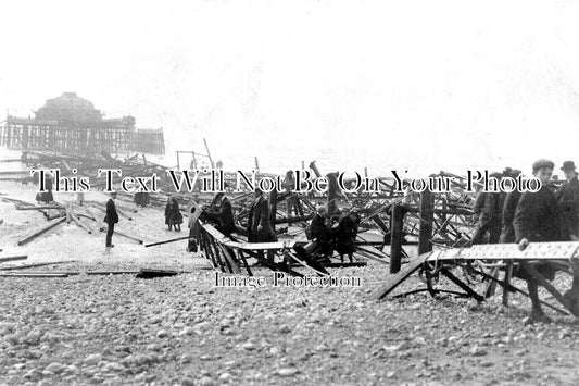 SX 5457 - Worthing Pier Disaster, Sussex