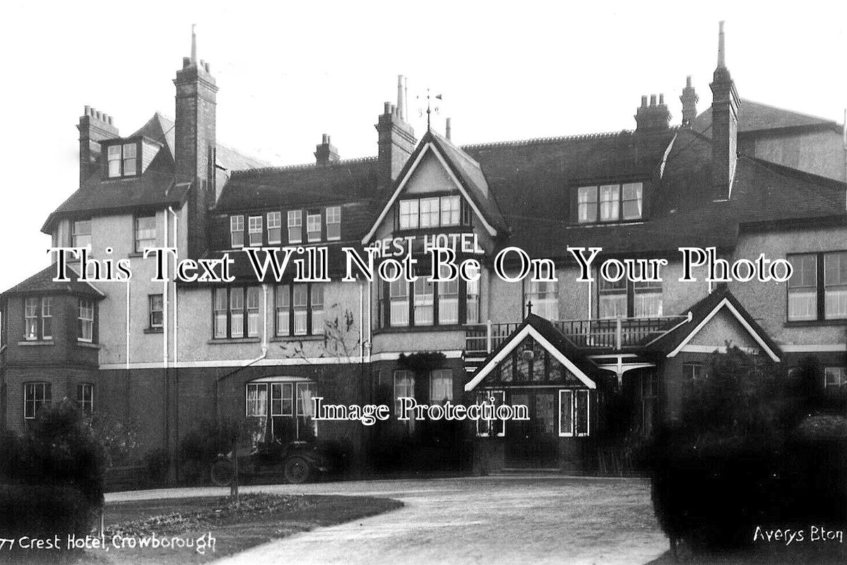 SX 5469 - Crest Hotel, Crowborough, Sussex c1928