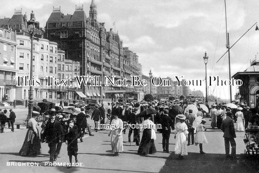 SX 5482 - Brighton Promenade, Sussex