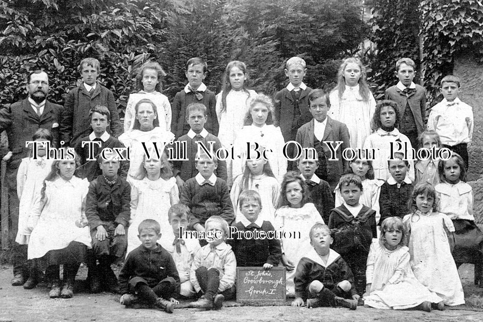 St Class Group SX 5506 - St Johns School Class Group, Crowborough, Sussex – JB Archive