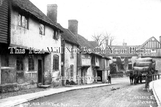 SX 5521 - Church Street, Steyning, Sussex c1911