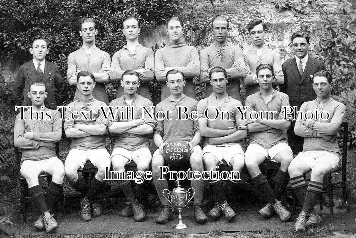 SX 5547 - Brighton Excelsior Football Club, Sussex 1920-21