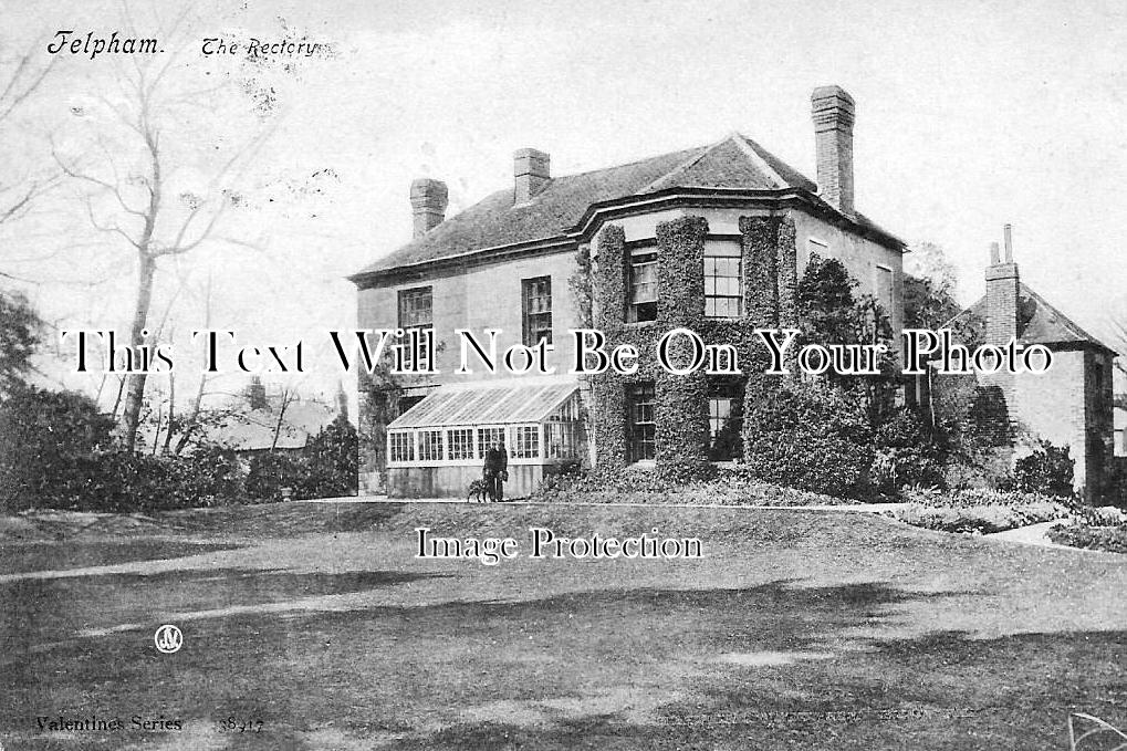 SX 557 - The Rectory, Felpham, Sussex c1910